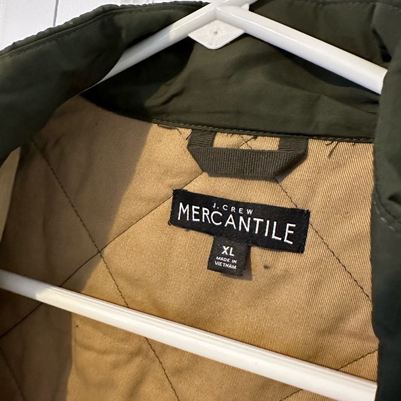 MENS J.Crew Mercantile Green Vest - Picture 4 of 4